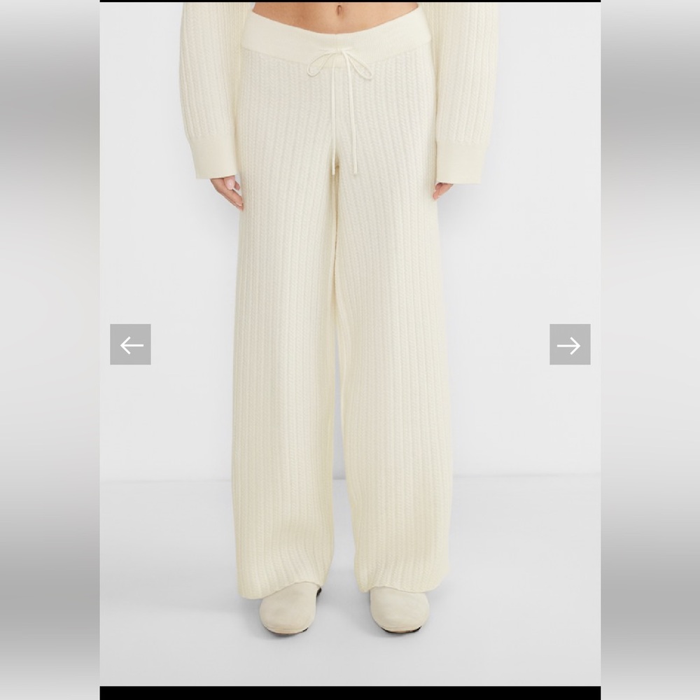 💕 ARITZIA The Group Lloyd Extra Fine Marino Wool Set Size S\M - Picture 3 of 11